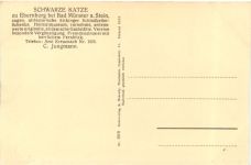 Ebernburg - Gartenrestaurant Schwarze Katze