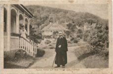 Sobernheim - Pastor Felke auf dem Wege vom Frühbad