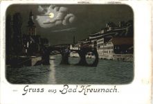 Gruss aus Bad Kreuznach - Litho