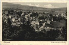Rhaunen - Blick zum Wartenberg