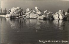 Speyer - Eisberg bei Rheinhausen