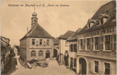 Hambach bei Neustadt - Partie am Rathaus
