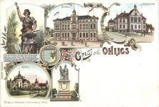 Gruss aus Ohligs - Litho - Solingen