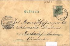 Gruss aus Rappenau - Litho