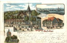 Gruss aus Gehrden Hannover - Litho