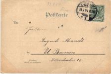 Gruss von der Wartburg - Litho
