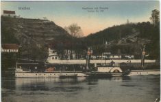 Meissen - Gasthaus zur Knorre - Dampfer
