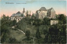 Wolkenstein - Schloss und Kirche