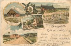 Zaithain - Truppen-Übungsplatz - Litho