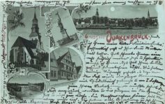 Gruss aus Quakenbrück - Litho
