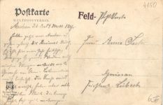 Crefeld - Bismarck-Denkmal und Kreishaus im Winter