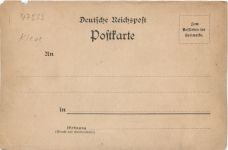 Gruss aus Cleve - Vorläufer 1891