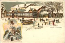 Duisburg - Gruss aus Monning - Litho
