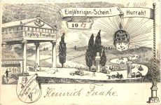 Tauberbischofsheim - Einjährigen Freiwillige 1908 - Studentika