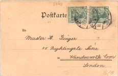 Bingen - Gruss vom Rochusberg Litho