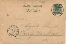 Gruss aus Bad Ems - Litho