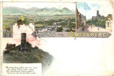Gruss aus Godesberg - Litho