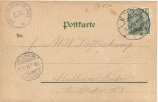 Gruss aus Bad Ems - Litho