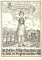 Darsberg - Landheimfest Hölderlinschule 1939