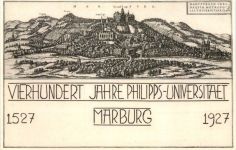 Marburg - 400 Jahre Philipps Universität 1927