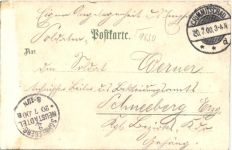Gruss aus Crimmitschau - Litho