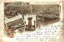 Gruss aus Klingenthal - Litho