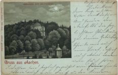Gruss aus Aachen - Litho