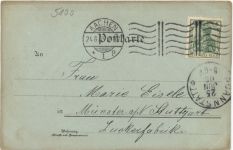 Gruss aus Aachen - Litho