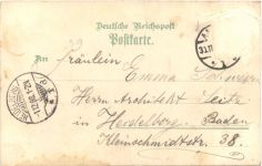 Gruss aus Aachen - Litho