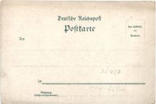 Gruss aus Porta Westfalica - Litho