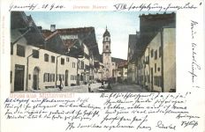Gruss aus Mittenwald - Oberer Markt