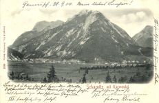 Scharnitz mit Karwendel