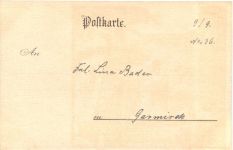 Gruss aus den Bergen - Litho