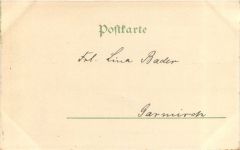 Bremen - Rathaus - Litho - Halt gegen Licht