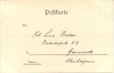 Jahreszahl 1901 - Neujahr
