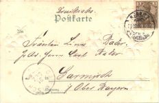 Neujahr - Jahreszahl 1901