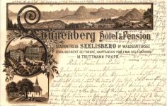 Seelisberg - Sonnenberg Hotel - Litho