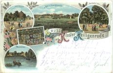 Gruss aus Kloster Heiligenrode - Litho