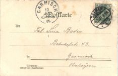 Künstler Ak F. Lindner - Backen und Banken