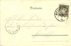 Gruss aus Rosenheim - Litho