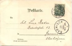 Das Postwesen - Amerikanischer Postreiter - Briefmarken - Litho