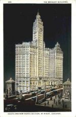 Chicago - South and New North Section by Night