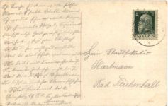 Günzburg aus der Vogelschau - Künstler Ak Eugen Felle