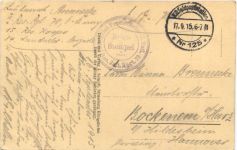 Gruss aus den Vogesen - Feldpost