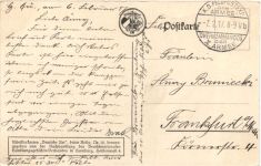 Künstler Ak Volkmann - Feldpost