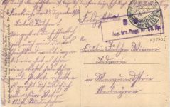 Vouziers - Der Freidhof - Feldpost