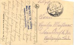 Ostende - Feldpost
