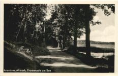 Arendsee in der Altmark - Promenade am See