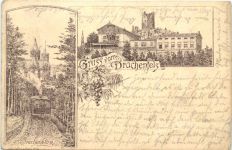 Gruss vom Drachenfels - Vorläufer 1894