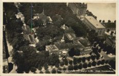 Worms - Städt. Krankenhaus - Flugzeugaufnahme